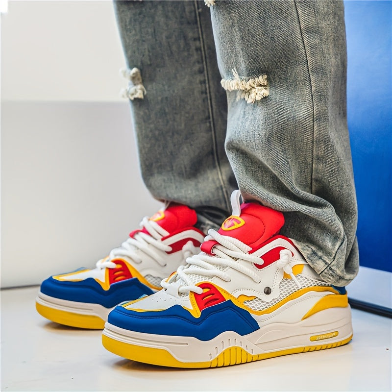 Geometric Sneakers - Casual and Trendy