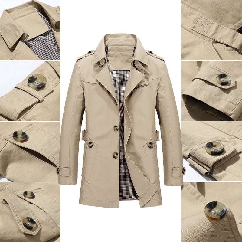Windbreaker jacket with fleece lining