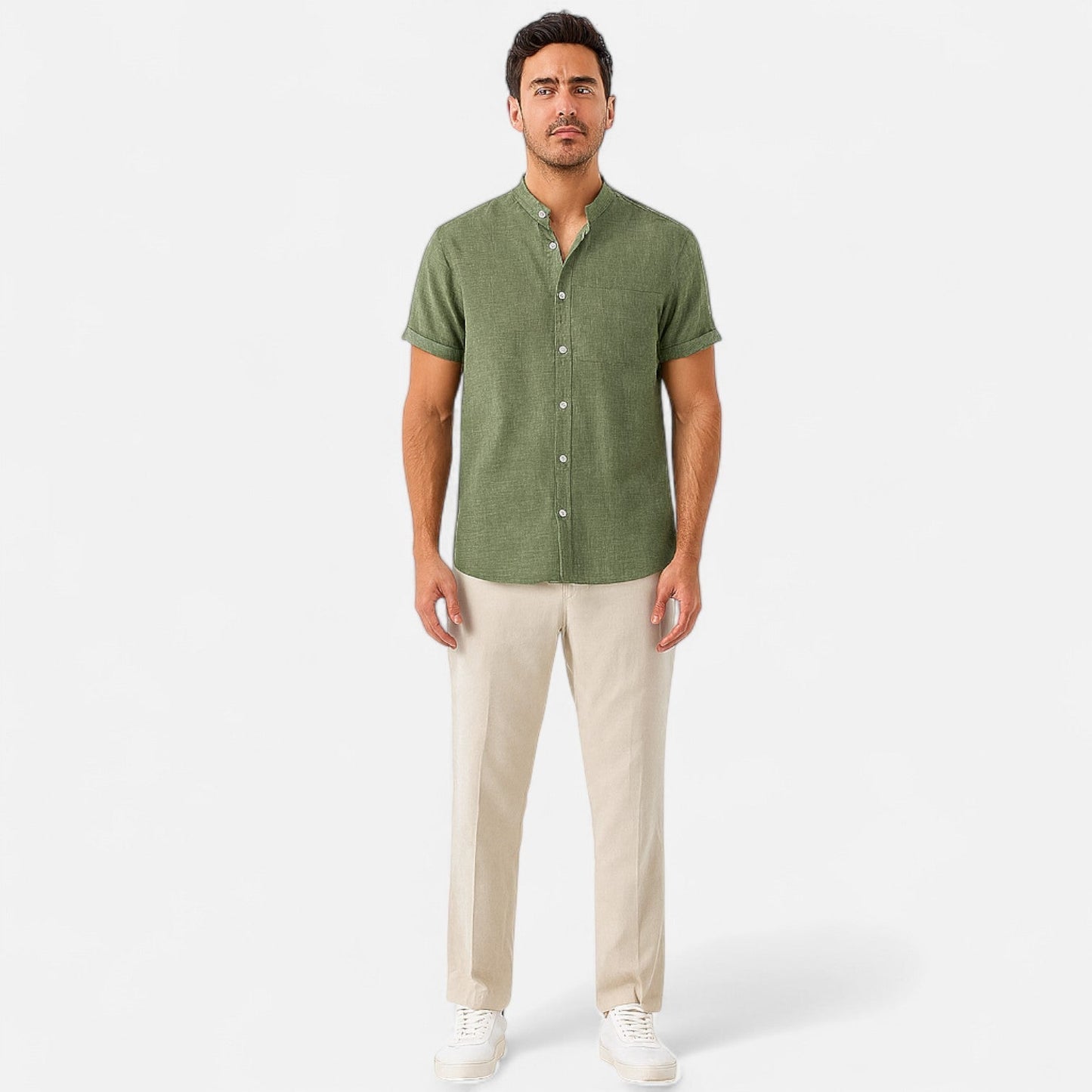 Men's tops made from natural linen – Light elegance, timeless summer comfort