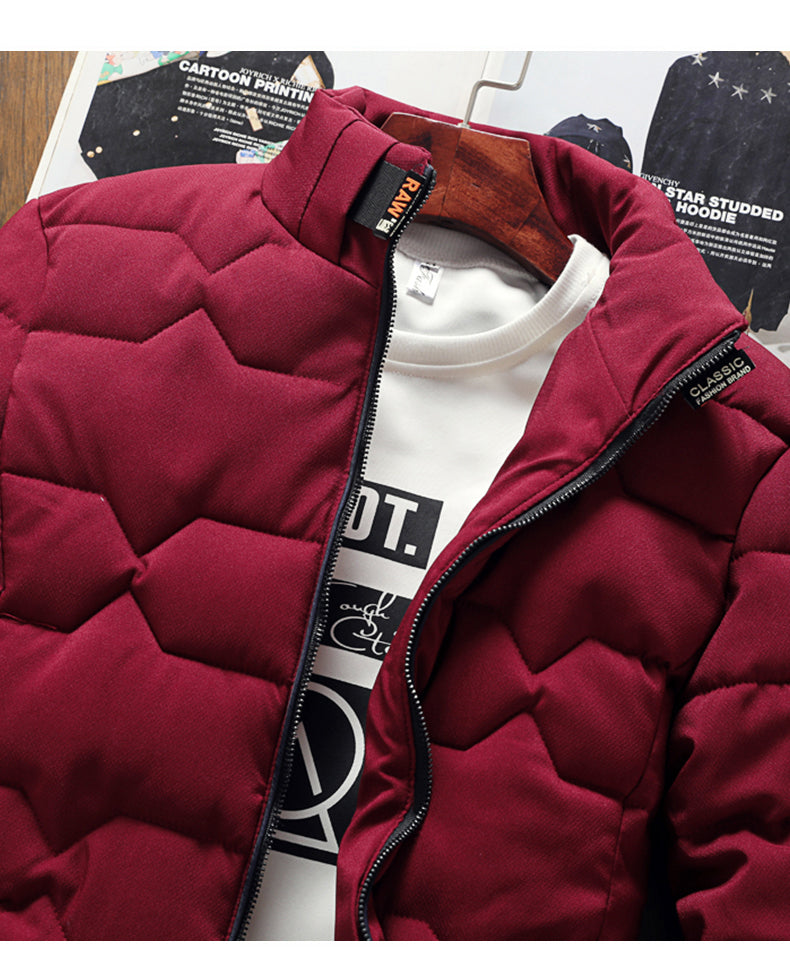 Light, modern spring jacket for men Janusz - contemporary design