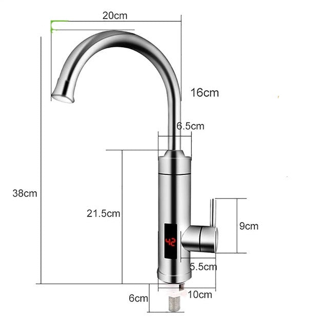 Robinet électrique, mitigeur de cuisine