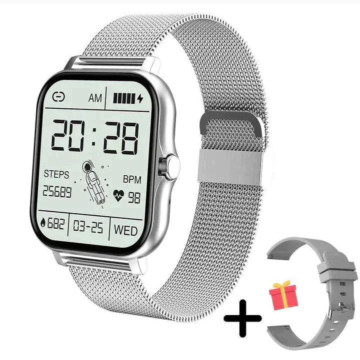 Fitness Smartwatch, Bluetooth Calls and Health Monitoring