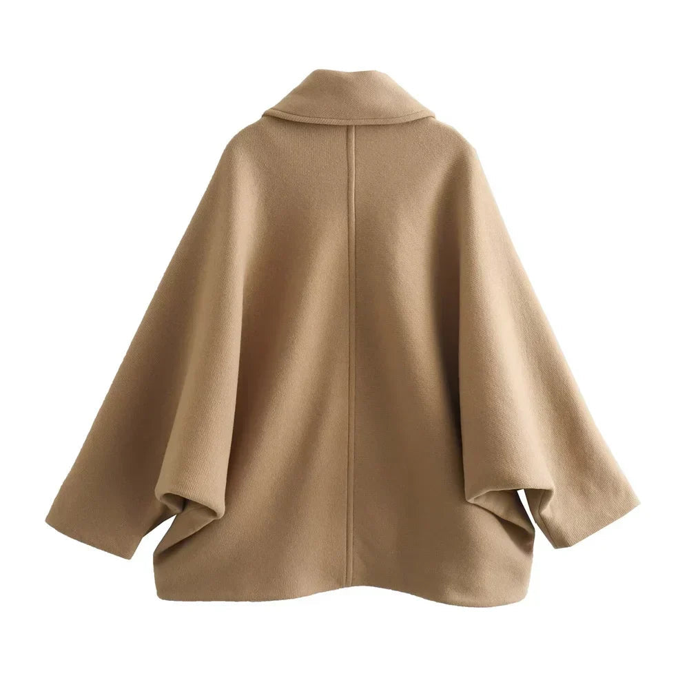 Manteau oversize pour femme avec confort luxueux