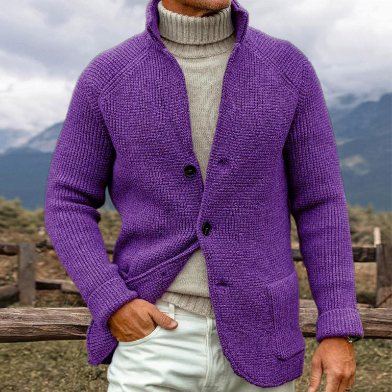 Jett - KNIT CARDIGAN IN A COARSE KNIT LOOK