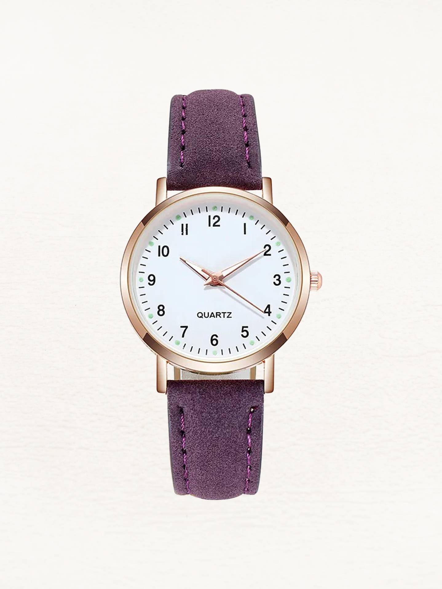 Valeria Leren Women's Watch Rose Gold