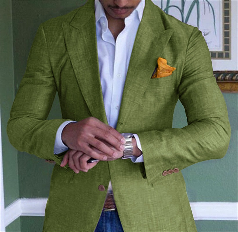 Linen jacket for men - Jan