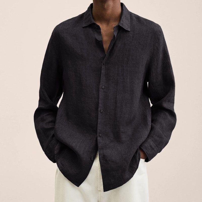 Elegant Natural Texture Shirt for Men - Albert