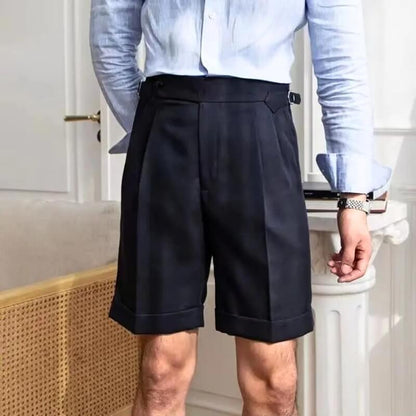 Shorts pour hommes modernes et décontractés à longueur genou