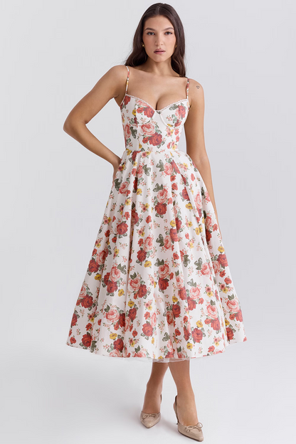 Sophie | Robe longue luxueuse et amincissante