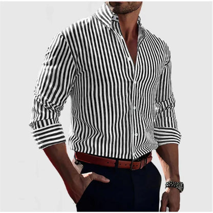 Chemise homme | Rayures modernes