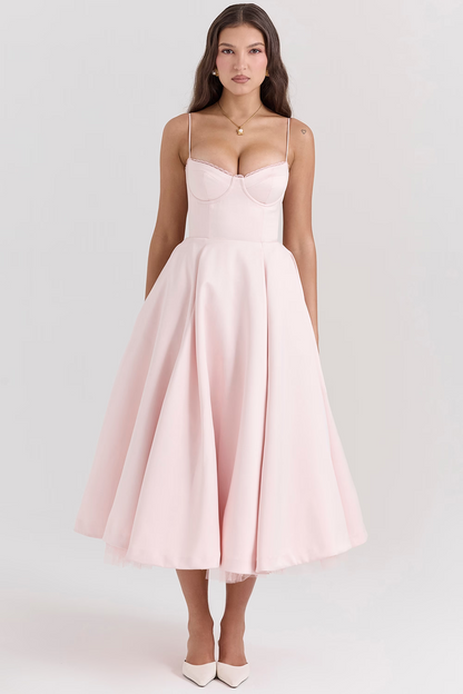 Sophie | Robe longue luxueuse et amincissante
