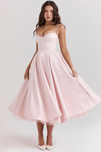 Sophie | Robe longue luxueuse et amincissante