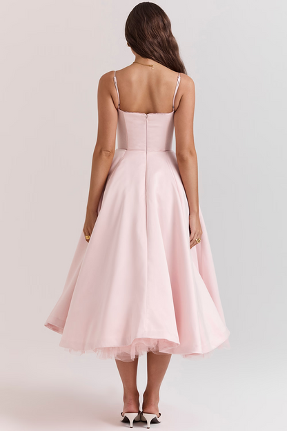Sophie | Robe longue luxueuse et amincissante