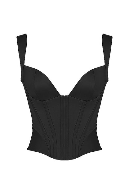 Aveline – Women's Satin Corset with Elegant Fit
