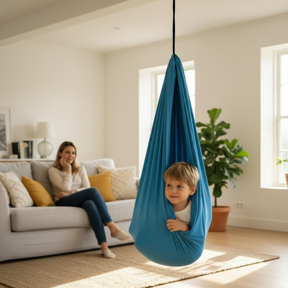 TherapySwing | Balançoire sensorielle apaisante pour enfants et besoins spécifiques