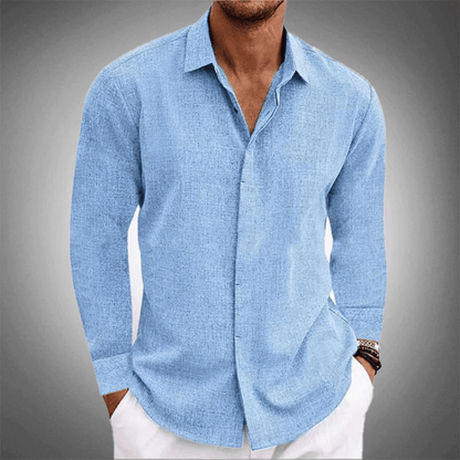 Chemise en lin Signature