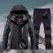 Ensemble extérieur étanche et résistant à l'hiver pour hommes - Veste & Pantalon