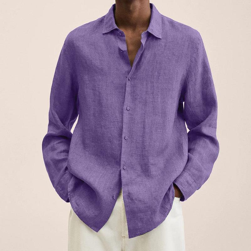 Elegant Natural Texture Shirt for Men - Albert