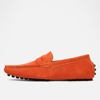 Mocassins homme en cuir véritable – Élégance décontractée, confort de conduite