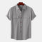 Chemises à manches courtes en lin Chemises pour hommes
