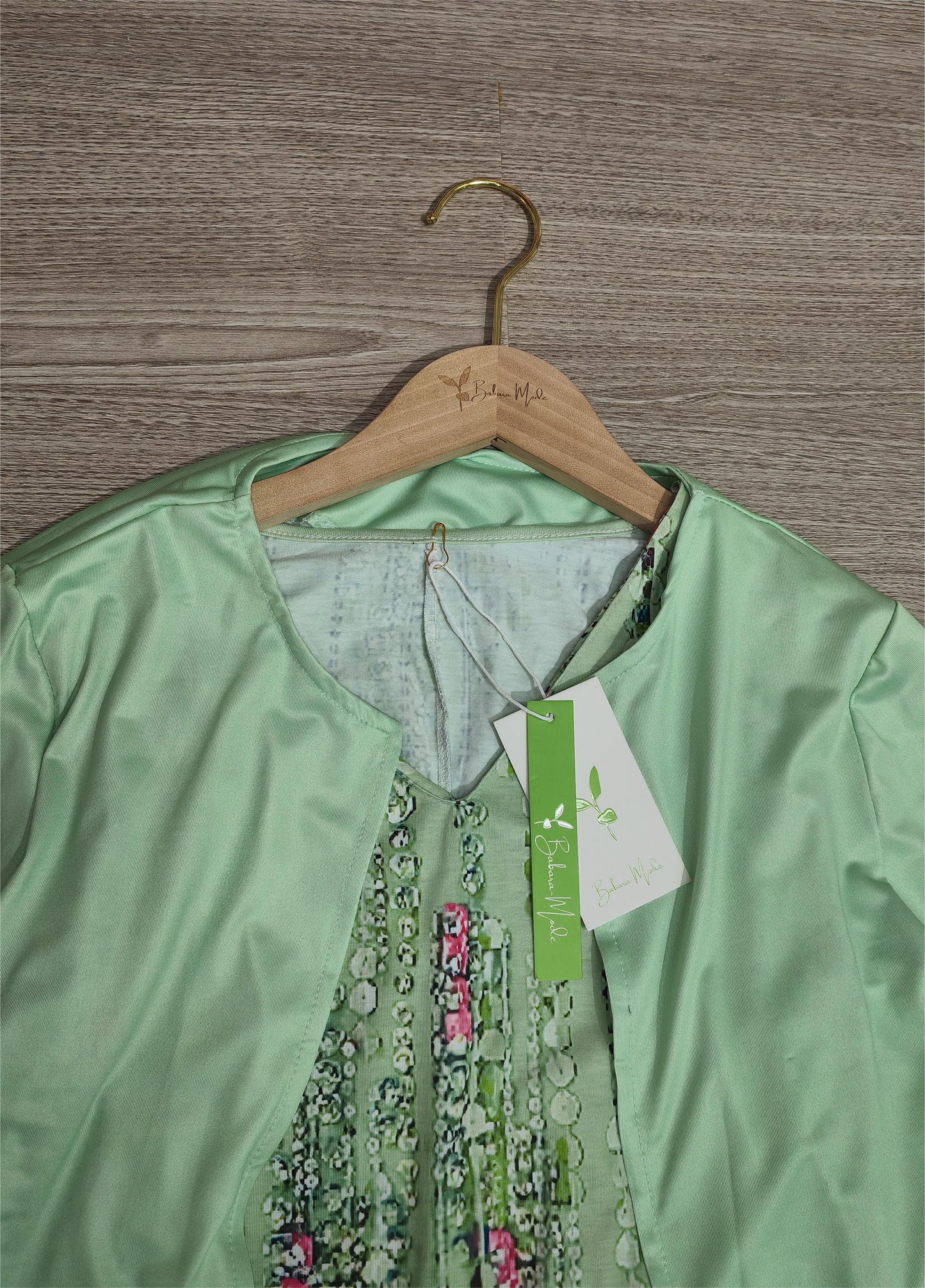 Almuth - Robe midi deux pièces à imprimé floral