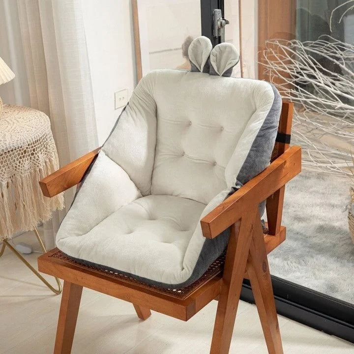 Orthopedic seat cushion for pressure relief of the tailbone, back & sciatic nerve