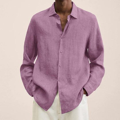 Elegant Natural Texture Shirt for Men - Albert