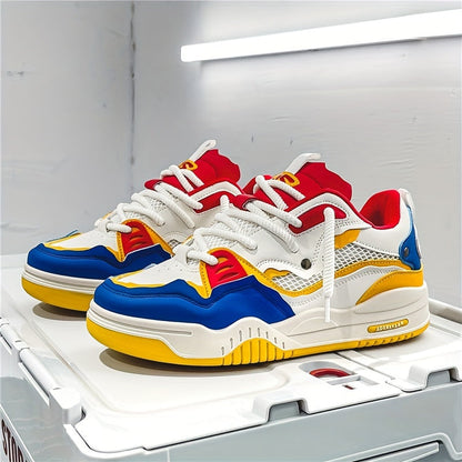 Chaussures de sport géométriques - décontractées et tendance