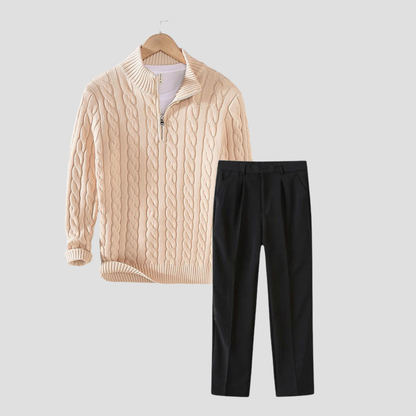 Tenue d'automne – Look Riviera en élégance intemporelle