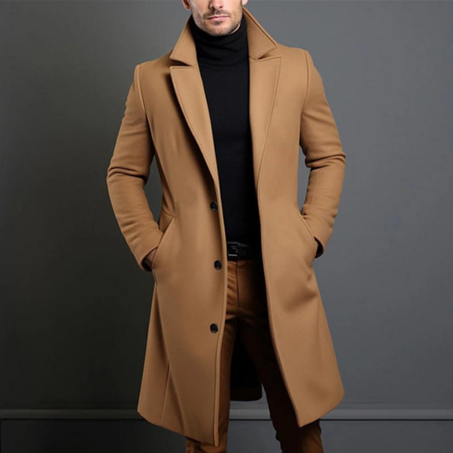 Marceau | Trench-coat long pour hommes