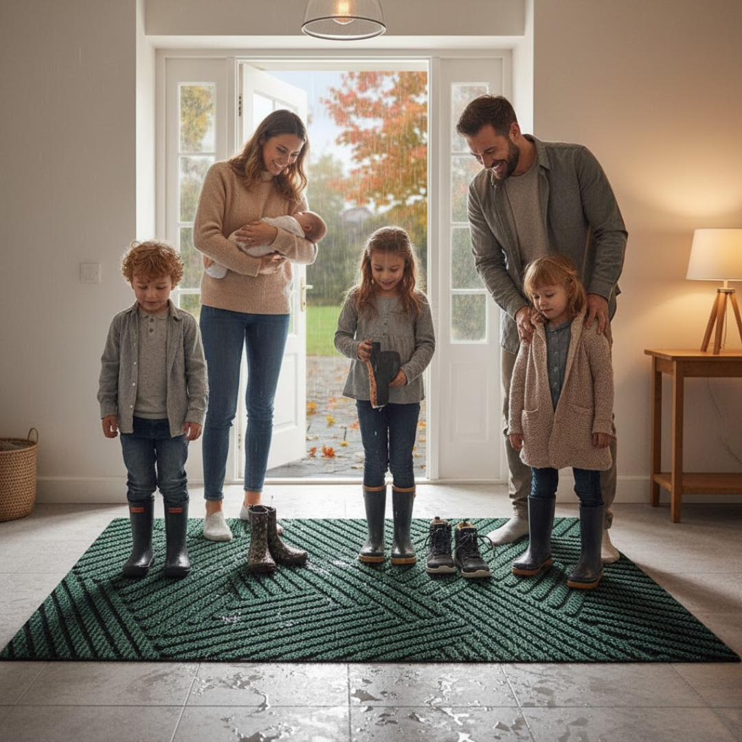 HomeMat | Tapis d'entrée - Garde votre maison sans traces