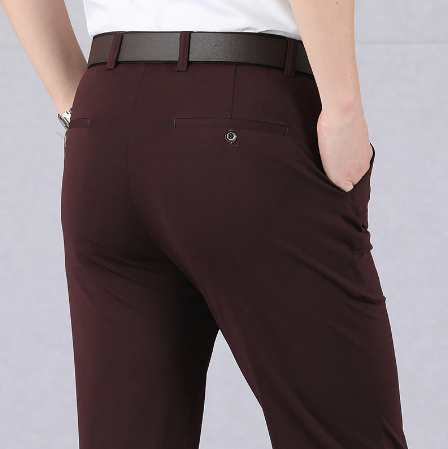 Pantalon stretch homme coupe slim et confort optimal