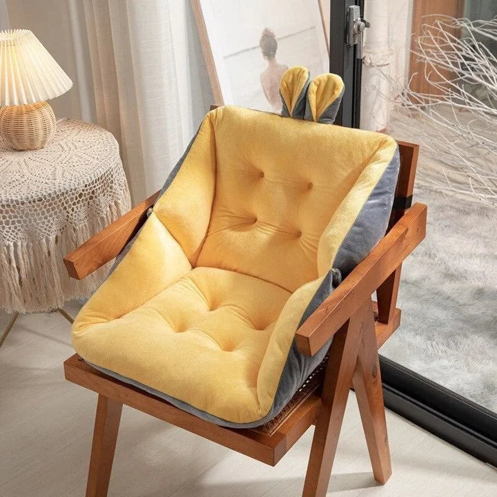 Orthopedic seat cushion for pressure relief of the tailbone, back & sciatic nerve