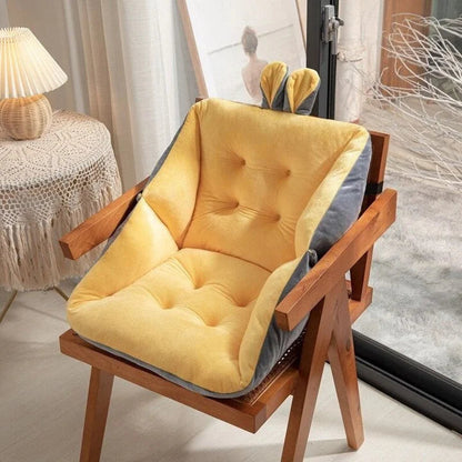 Orthopedic seat cushion for pressure relief of the tailbone, back & sciatic nerve