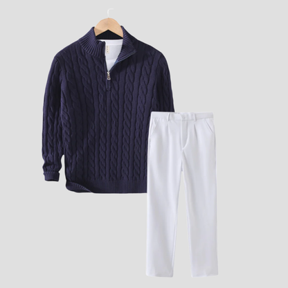 Tenue d'automne – Look Riviera en élégance intemporelle