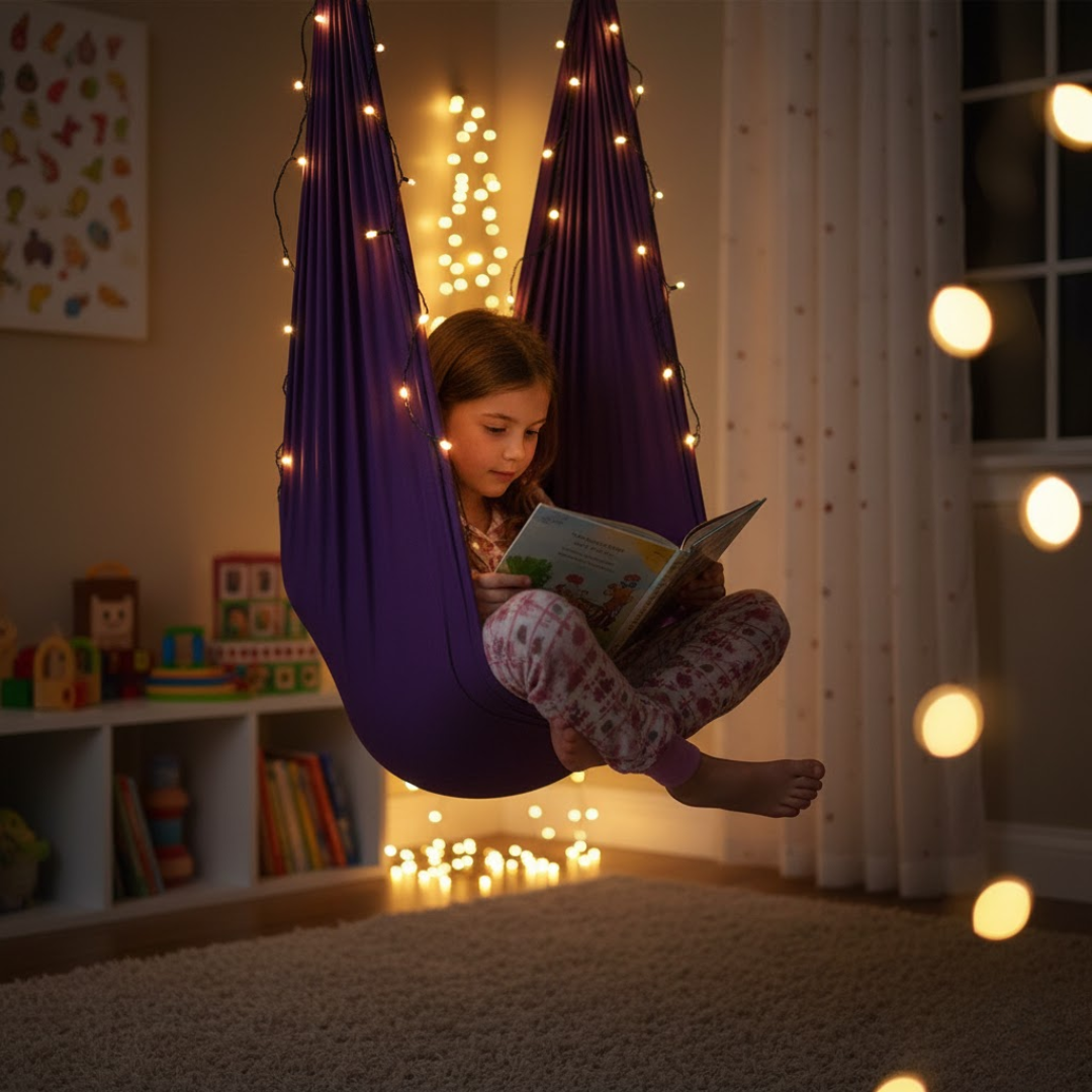 TherapySwing | Balançoire sensorielle apaisante pour enfants et besoins spécifiques