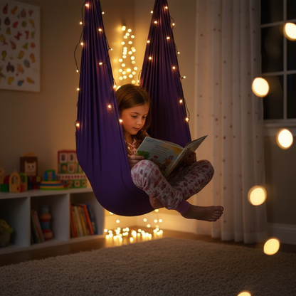 TherapySwing | Balançoire sensorielle apaisante pour enfants et besoins spécifiques