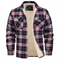 Button-Up Plaid Shirt Jacket For Men | Winter