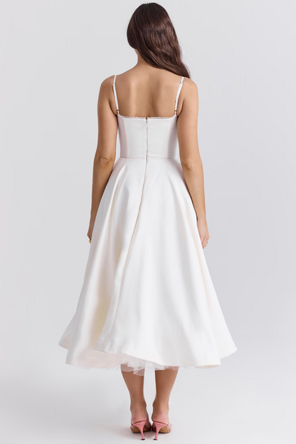 Sophie | Robe longue luxueuse et amincissante