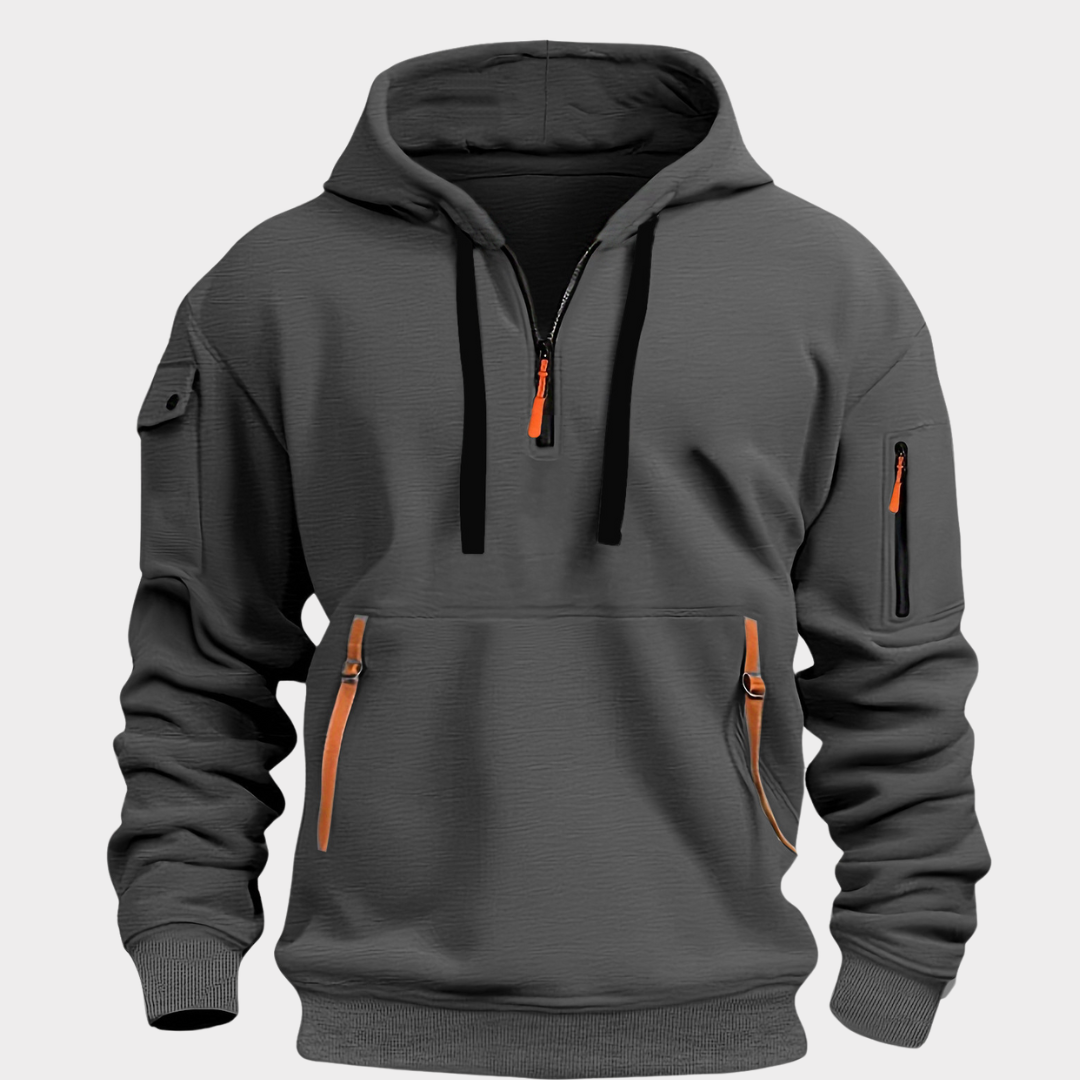 Mason - Sweat à capuche homme confortable de qualité supérieure
