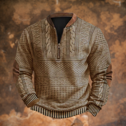 Veste d'hiver homme chaude avec doublure en fourrure confortable et fermeture éclair