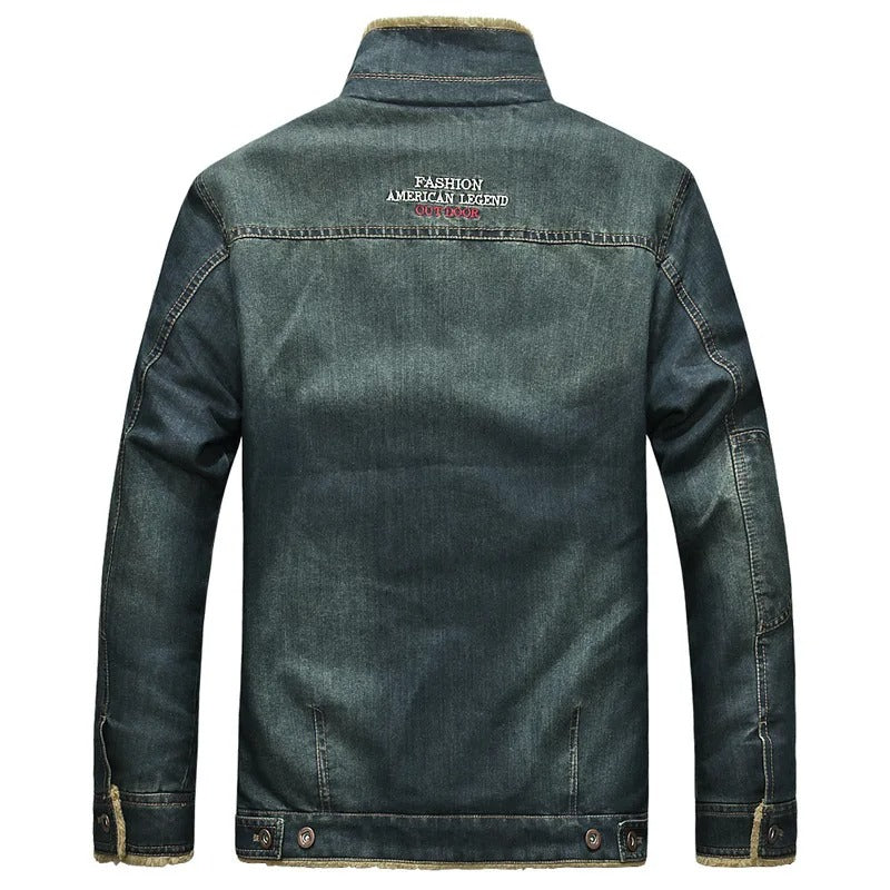 Veste d'hiver homme chaude avec doublure douce en sherpa | Confortable et chaude