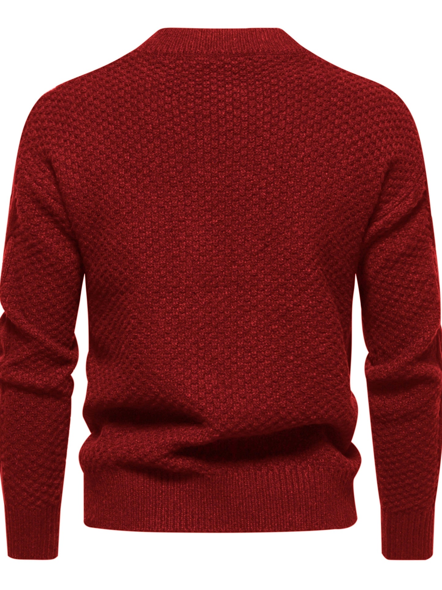 Pull uni pour hommes, pull vintage