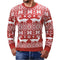 Pull de Noël tricoté pour hommes à col rond - Reese