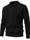 Pull uni pour hommes, pull vintage