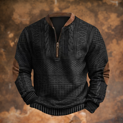 Veste d'hiver homme chaude avec doublure en fourrure confortable et fermeture éclair