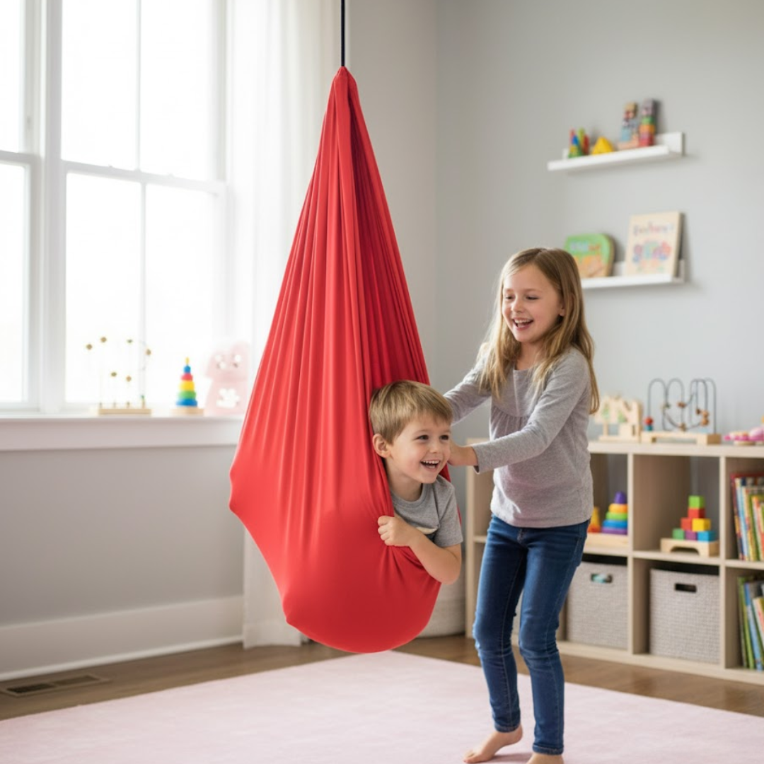 TherapySwing | Balançoire sensorielle apaisante pour enfants et besoins spécifiques
