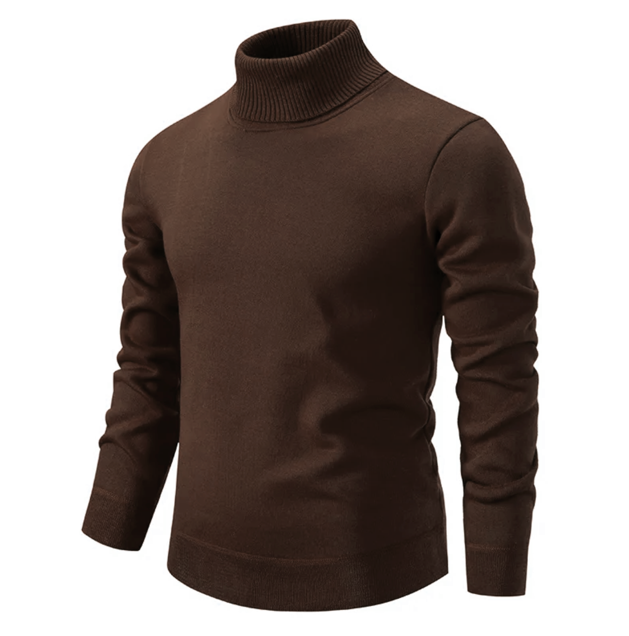 Soft Wool Turtleneck Sweater for Men