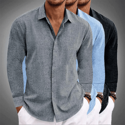 Chemise en lin Signature