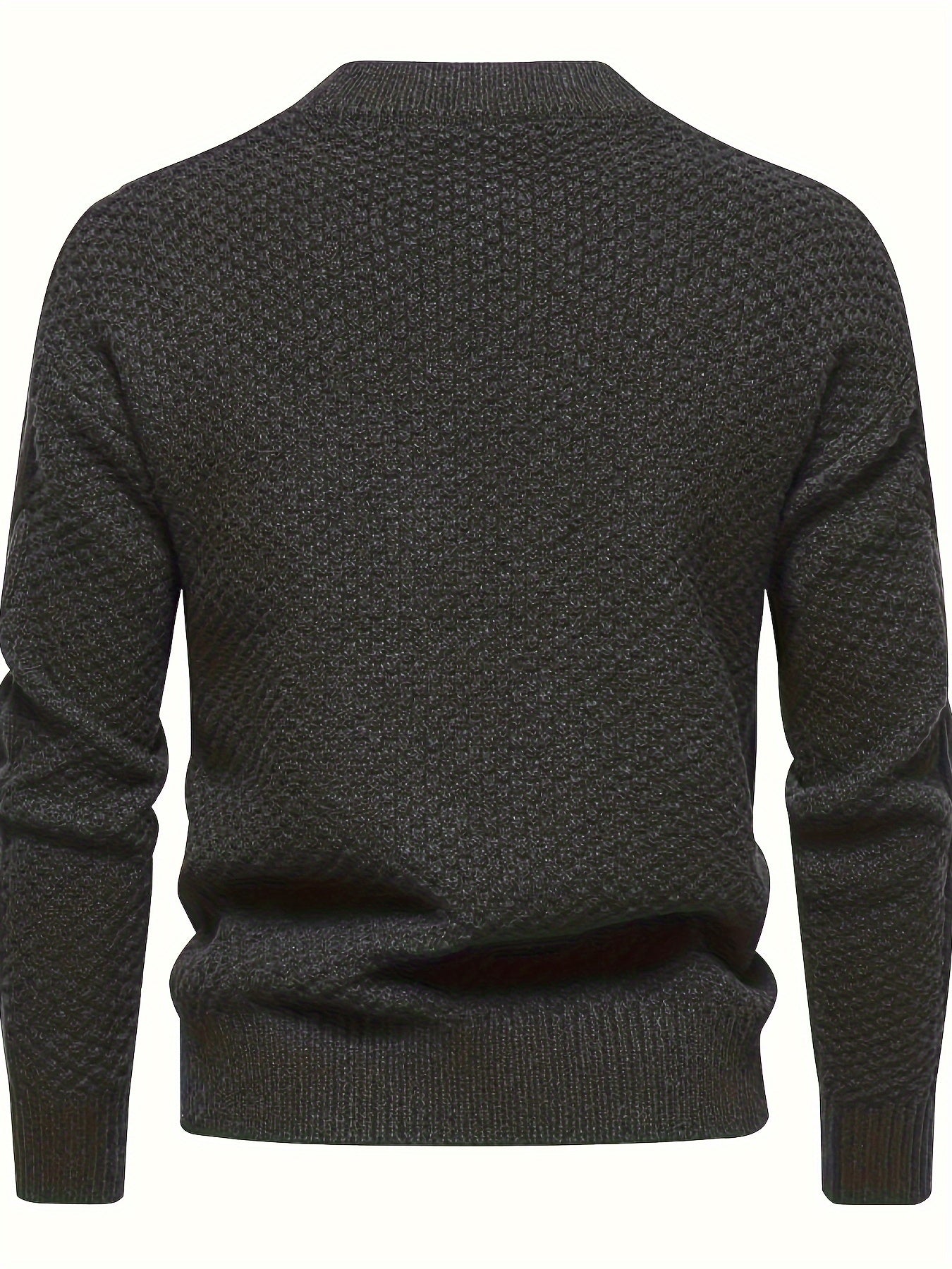 Pull uni pour hommes, pull vintage